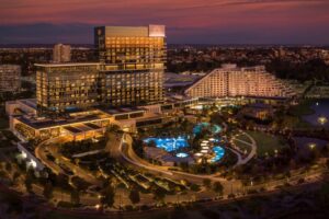 220330-Crown-Perth-Resorts-AerialSunset-1200x771